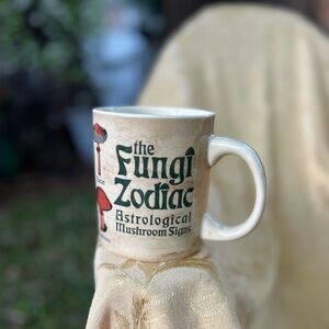 The Fungi Zodiac Astrological mushroom signs oversized mugs